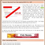 As Promos On Ponzi Forums Continue And Members Claim IRS Recognition, Club Asteria Acknowledges That Its Members Used PayPal 'To Cheat Fellow Members'; Says Fraudsters Were Turned Over To Unidentified 'Authorities'; Existing Members Of Virginia-Based Firm Told To Use Offshore Processors