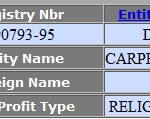 Missouri-Based 'Trainer' For Florida-Based AdSurfDaily Was Head Of Purported 'Religious' Nonprofit Firm In Oregon; State Dissolved Firm Over Which Erma 'Web-Room Lady' Seabaugh Presided; Address For 'Carpe Diem' Was A Mail Drop