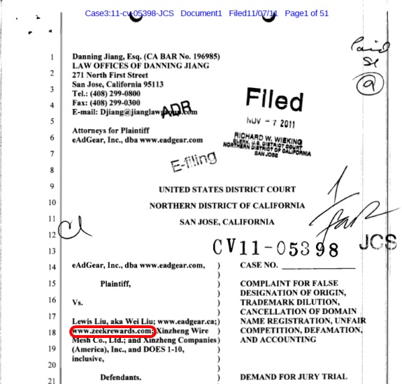 zeekrewardscomplaint