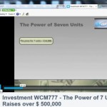 WCM777 -- In Pictures: (1) Send In $14,000, Get Back 35 Times That Amount (c. $500,000); (2) Launch Scheme, Buy A Golf Course And Invite Friends; (3) Rip Off Scenes From 'Rocky Balboa' And Pretend Sly Stallone Is On The Train